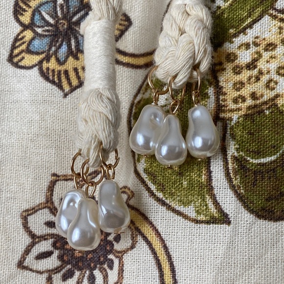 House of Harlow 1960 Floral Midi Skirt - Cream, Blue, Brown Size XS - Picture 5 of 16